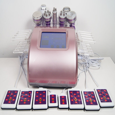 Machine bipolaire 9 de perte de poids du vide 40K dans 1 laser de Lipo amincissant l'instrument