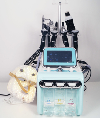 Machine 9 de bulle des soins de la peau H2O2 de salon dans 1 machine faciale de Dermabrasion d'hydre