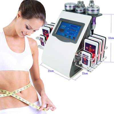 40KHz vide de machine de la cavitation rf du laser Lipo amincissant 6 dans 1 300W