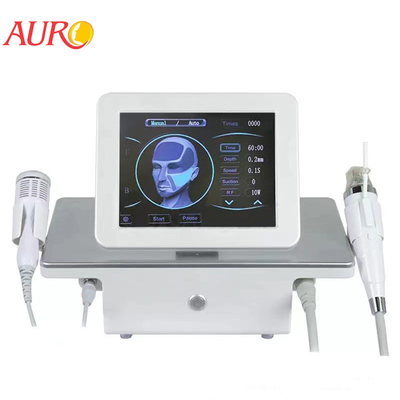 Machine électrique rf Microneedling de lifting de Cartidges de 4 aiguilles et marteau froid de Cryo