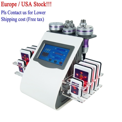 Machine 6 de cavitation de laser de perte de poids de rf dans 1 110V 220V 40 kilohertz