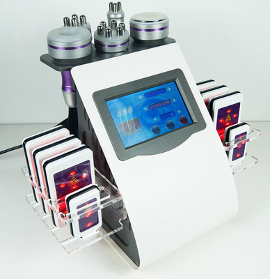 Machine 6 de cavitation de laser de perte de poids de rf dans 1 110V 220V 40 kilohertz
