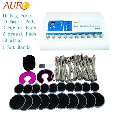 Logo adapté aux besoins du client par machine russe de stimulation de muscle de vague de SME électro