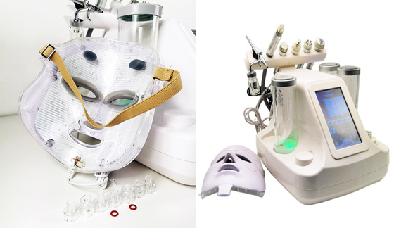Thérapie 7 de Microcurrent dans 1 soins de la peau ultrasoniques de machine faciale d'hydre pour la station thermale