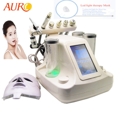 Rf 7 dans 1 machine de Microdermabrasion de l'eau Hydrafacial ultrasonique pour des soins de la peau