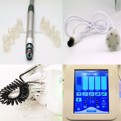 Rf 7 dans 1 machine de Microdermabrasion de l'eau Hydrafacial ultrasonique pour des soins de la peau