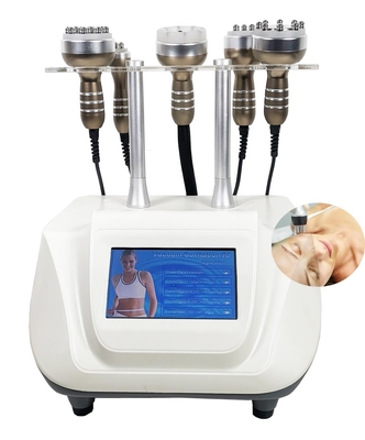 corps de cavitation de vide de 40K rf amincissant la machine 5 dans 1 avec 5 poignées
