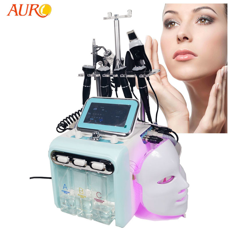 Machine faciale 9 de Hydraskin Hydrodermabrasion dans 1 1,5 mégahertz pour le nettoyage de peau
