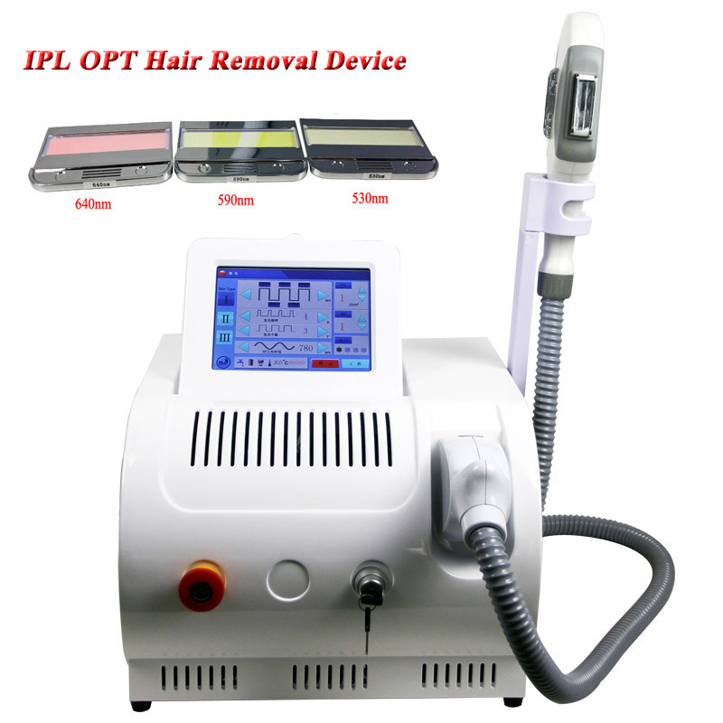 Machine portative d'épilation de rajeunissement de soins de la peau de chargement initial d'OPT pour le décapant de cheveux d'enlèvement de tache de rousseur de thérapie d'acné