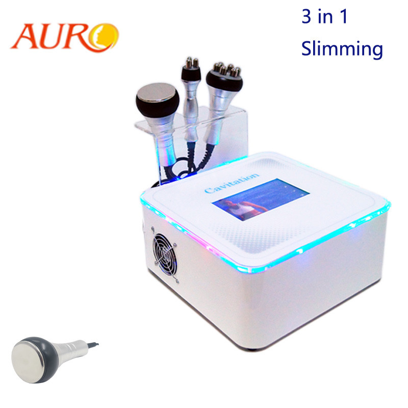 Rf multipolaire 3 dans 1 grosse réduction de cellulites de la machine 40K de cavitation pour la maison